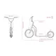 Scooter Yedoo Three 16/12" - schwarz