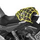 Flexibles Gepäcknetz für Motorräder Oxford 38x38 gelb fluo/reflektierend