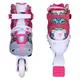 Action Doly Kinder Inline-Skates mit leuchtenden Rollen , verstellbar - rosa