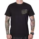 T-shirt BLACK HEART Chopper Pussy - schwarz