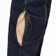 W-TEC Pawted Motorradjeans mit wasserdichter Membran - dunkelblau