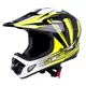 W-TEC FS-605 Allride Downhill Helm - Cartoon - Yellow Graphic