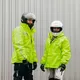 Motorrad Regenjacke W-TEC Rainy - fluo gelb