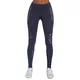 BAS BLACK Passion Damen Sport Leggins - weiß-blau