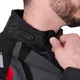 W-TEC Burdys Evo Herren-Motorradjacke - schwarz-grau-grün