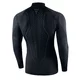 Moto Thermoshirt Rebelhorn Therm II Jersey - schwarz-grau
