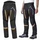 W-TEC Toranio Herren Sommer-Motorrad-Hose - schwarz-gelb