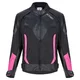 W-TEC Durmana Damen-Motorradjacke - schwarz-rosa