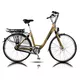 Stadt-Elektrofahrrad Devron Milton 28028 - beige-schwarz