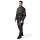 W-TEC Daimick Motorradjacke - schwarz-grau