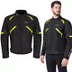 W-TEC Timuco Sommer-Moto-Jacke - schwarz-fluo - schwarz-fluo