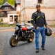 Herren-Moto-Jeans W-TEC Arikaro