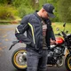 W-TEC Mirelio Herren Sommer-Motojacke - schwarz-fluo