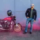 W-TEC Adam Motorradjacke - schwarz