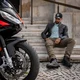 W-TEC Wallbridge Olive Moto Jeans - olivgrün