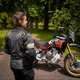 W-TEC Jelsa Damen Sommer-Motorradjacke - šedá-fluo