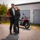 W-TEC Askew Motorradhosen - schwarz