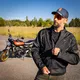 W-TEC Martix Sommer-Moto-Jacke - schwarz-gelb