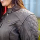 W-TEC Kaika Damen Motorrad Lederjacke