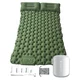 Aufblasbare Isomatte für zwei Personen inSPORTline Faustea mit Minipumpe 192 × 125 × 8 cm