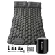 Aufblasbare Isomatte für zwei Personen inSPORTline Faustea mit Minipumpe 192 × 125 × 8 cm