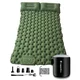 Aufblasbare Isomatte für zwei Personen inSPORTline Faustea mit Minipumpe 192 × 125 × 8 cm