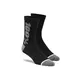 Merino-Socken 100% Rythym schwarz/grau