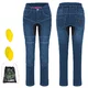 Damen-Moto-Jeans W-TEC Biterilla Eva Lady - blau - blau