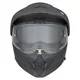W-TEC Neovu 3in1 klappbarer Motorradhelm - grau
