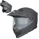 W-TEC Neovu 3in1 klappbarer Motorradhelm - grau - grau