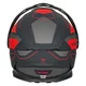 W-TEC Neovu Graphic 3in1 klappbarer Motorradhelm - černo-červená