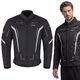 W-TEC Mirelio Herren Sommer-Motojacke - schwarz-grau