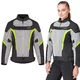 W-TEC Mirelia Damen Sommer Moto Jacke - černo-šedo-fluo