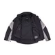W-TEC Mirelia Damen Sommer Moto Jacke - Schwarz-Grau-Rosa