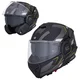 W-TEC Zoroz P/J klappbarer Motorradhelm - Glossy Tricolor - Matt Black-Fluo Yellow