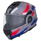 W-TEC Zoroz P/J klappbarer Motorradhelm - Glossy Tricolor