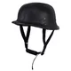 Retro offener Motorradhelm Sodager ADH-011 - schwarz - schwarz