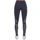 BAS BLACK Passion Damen Sport Leggins - weiß-blau