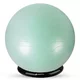 Gymnastikball inSPORTline Stretch Ball 75 cm mit BallBase - schwarz - mint
