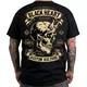 T-shirt BLACK HEART Teufelsschädel - schwarz