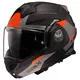 Flip-up moto Helm LS2 FF901 Advant X Oblivion Matt Schwarz Titanium P/J