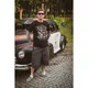 T-shirt BLACK HEART Garage gebaut - schwarz