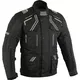 BOS Temper Herren Touring-Motorradjacke - schwarz - schwarz