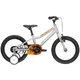 Kinderfahrrad Kross Racer 4.0 16" - Modell 2024 - silber