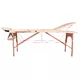 Massageliege inSPORTline Japane 3-teilig aus Holz - braun