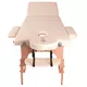 Massageliege inSPORTline Japane 3-teilig aus Holz - braun