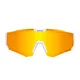 Altalist Kizuna JR Junior-Sonnenbrille - černo-červená s červenými skly