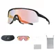 Phototrope Sonnenbrille Altalist Kisou PXC - černá s červenými skly