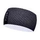 Attiq Lycra Thermo Sport-Stirnband - Kohlenstoff