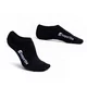 Unsichtbare Socken aus Bambus inSPORTline Silvatic Noshow AG+ antibakteriell - 3 Paar - schwarz